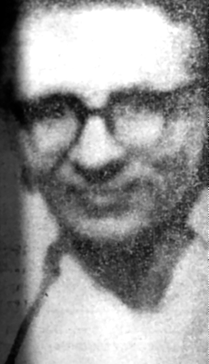 Verpixeltes Bild von Mann mit Brille &copy; Kronenzeitung, 14.06.1961